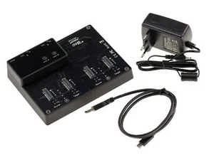 DOCK DOCKING STATION POUR 4 SSD M2 NVMe - AVEC FONCTION CLONAGE - USB3.2 10G - Photo 1/5