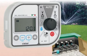 Programmatore Centralina Claber Con Trasformatore Esterno Acqua Home 4-6-8 - Foto 1 di 1