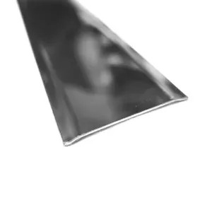 Chrome Flat Aluminium Door Floor Bar Trim Threshold Motion Profile Plank 900mm - Picture 1 of 2