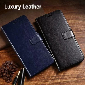 For Samsung Galaxy A52 A15 A16 A32 A52S A55 Wallet Case Leather Flip Phone Cover - Picture 1 of 19