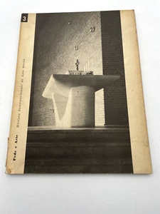 Fede e arte Rivista internazionale di Arte Sacra n.3 1959 arte sacra in Germania - Picture 1 of 3