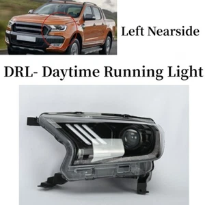 DRL LED FRONT HEADLIGHTS LAMPS MUSTANG STYLE FOR FORD RANGER T7 T8 2015-2022 N/S - Picture 1 of 14