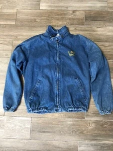 LSU Tigers embroidered jean jacket."Chalk Line" Ladies med., Men small - Picture 1 of 5