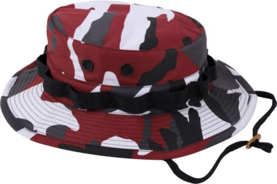 Sombrero táctico Boonie gorra cubo militar camuflaje ala ancha sol arbusto booney pesca Foto 1 de 3