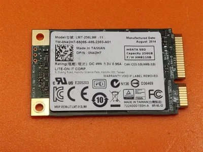⭐️⭐️⭐️⭐️⭐️ SSD - Lite-On LMT-256L9M 256GB mSATA Dell 0N42H7 Solid State Drive - Image 1 of 2