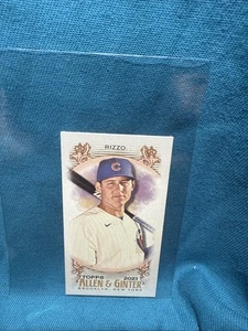 Anthony Rizzo 2021 Topps Allen & Ginter Mini A&G Back Parallel #47 Yankees Cubs - Bild 1 von 9