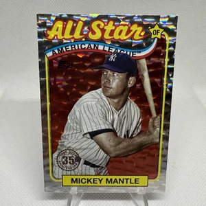 2024 Topps All-Star 1989 Series 2 Silver Foil Mickey Mantle #89ASB-48 Yankees  - Bild 1 von 6