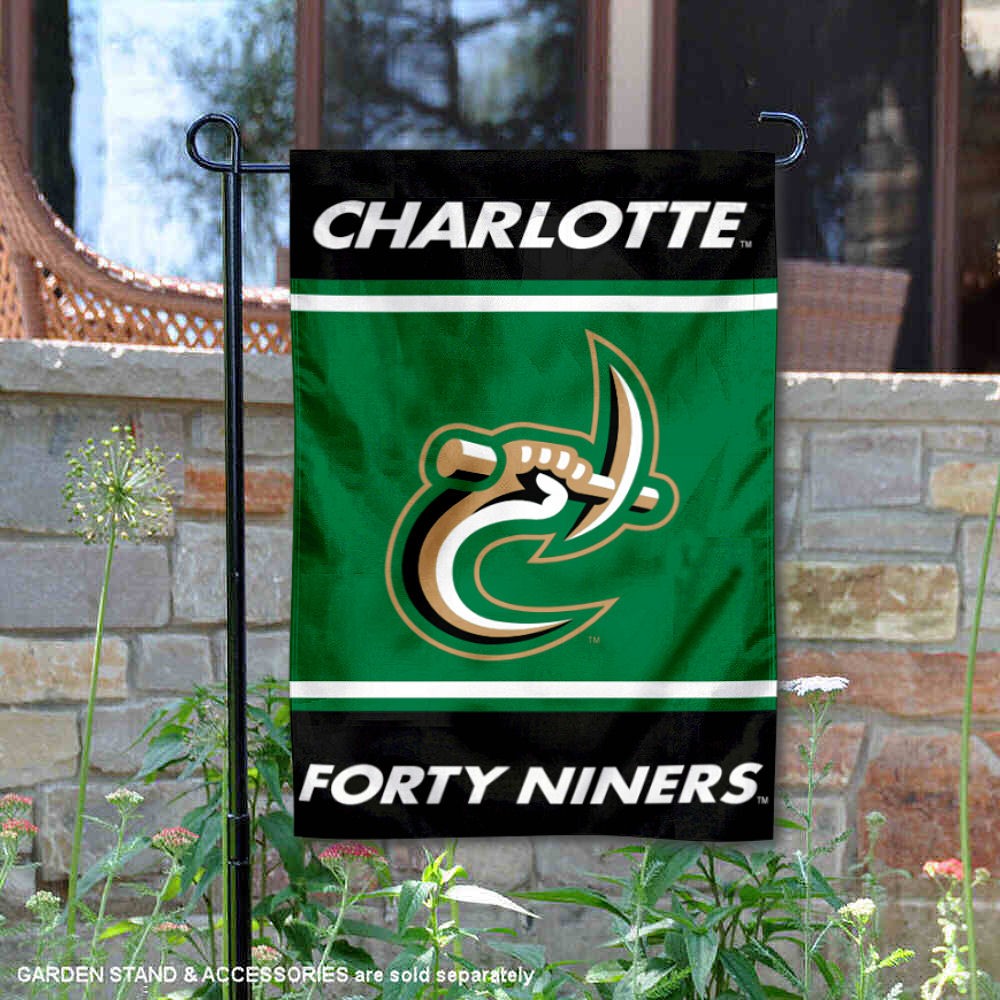 Outdoor Indoor College Banner University Of North Carolina Charlotte ...
