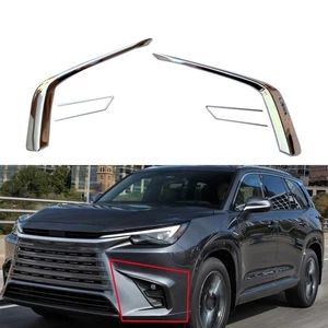 2PCS Front Bumper Cover Grille Molding Strip Trim Chrome For Lexus TX 2024-2025 - Foto 1 di 5