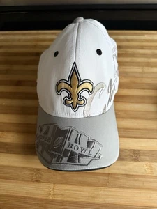 Reebok Super Bowl XLIV Champions Saints On Field Hat Trophy Edition 2010 - Bild 1 von 3