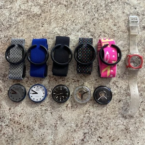 Vintage Pop Swatch Uhren Jelly Fish. 6 Uhren. funktionstüchtig. - Bild 1 von 10