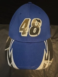 Nascar Jimmy Johnson #48 Baseball Cap Blue - Picture 1 of 6