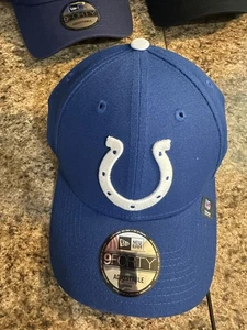 Cappello Berretto Indianapolis Colts Nuovo Regolabile NFL Calcio Strapback Blu Taglia Unica - Foto 1 di 2