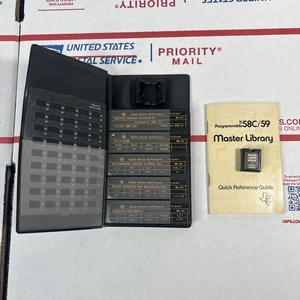 Texas Instruments TI 58 c /59 Master Library 1 Softwaremodul - Versand am selben Tag - Bild 1 von 7