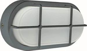 as-Schwabe LED Wandleuchte Oval 20W 1680lm Außenleuchte IP65 Kellerlampe - Bild 1 von 5