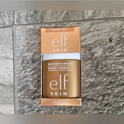 Elf Copper Gold Bronzing Drops 1fl Oz BNIB - Image 1 of 4