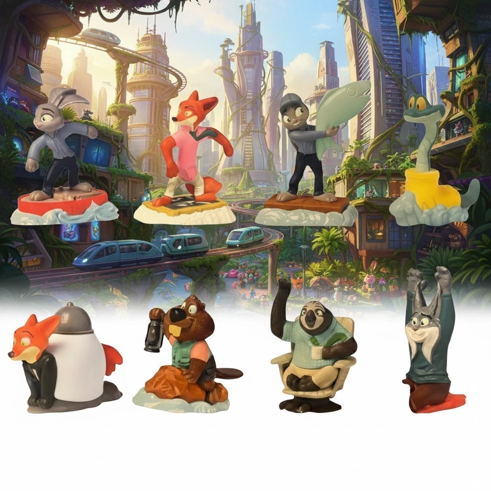 🦊 McDonald's Disney Zootopia 2 Happy Meal Toy 2025 🐰