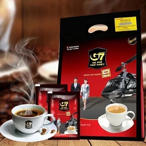 Café vietnamita instantáneo G7 3 en 1 mezcla fuerte y puro 100 barras x16 g - Imagen 1 de 3