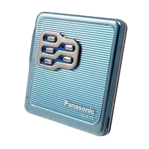 Panasonic SJ-MJ15 MiniDisc Player Blue - Tested Working Functional MD Player - Picture 1 of 13