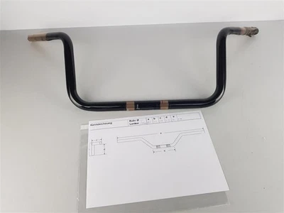 Harley Davidson Touring Street Glide 1" OEM Lenker Schwarz Glanz - Bild 1 von 4