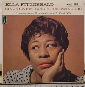 Ella Fitzgerald - Sings Sweet Songs for Swingers  LP  Verve Records V6-4032 - Picture 1 of 3