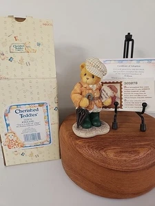 Cherished Teddies William International Bear England You're A Jolly Ol Chap - Imagen 1 de 11