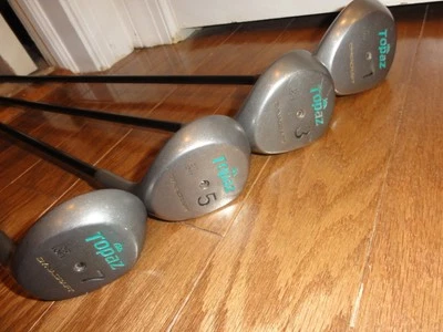 Dynacraft Topaz Lote # 1, 3, 5, & 7 Wood Right Hand Ladies Aldila Graphite Shaft - Image 1 of 4