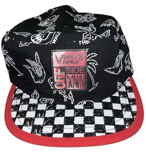 Vans x Stranger Things Sketch Pill Box Bill Hat / Cap Lenticular Logo One Size - Picture 1 of 10