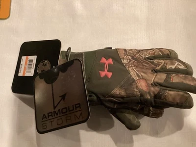 Guantes Under Armour Coldgear Storm Hunt camuflados para mujer S pequeños roble musgoso infinito Foto 1 de 4