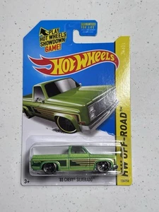 NIP 2014 Hot Wheels '83 CHEVY SILVERADO HW OFF-ROAD Green Kmart Exclusive - Picture 1 of 4
