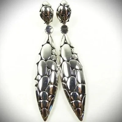 JOHN HARDY NWT Kali Collection Sterling Silver Drop Earrings - Image 1 of 4