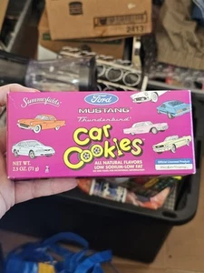 FORD MUSTANG THUNDERBIRD CAR COOKIES NEW IN BOX VINTAGE SHELBY H - Picture 1 of 2