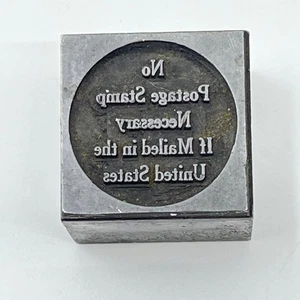 Kein Porto erforderlich, wenn Versand in USA Briefmarkentypensatz Druckblock SC7-48 - Bild 1 von 3