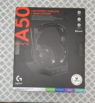 Logitech G Astro A50 LIGHTSPEED Wireless Gaming Headset + Basisstation (Gen 5) - Bild 1 von 4