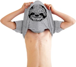 Camiseta Youth Ask Me Why I'm Lazy Divertida Flippup Zoo Animal Perezoso Camiseta Para Niños - Imagen 1 de 9