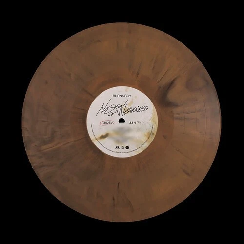 Burna Boy - No Sign Of Weakness [New Vinyl LP] Explicit, Brown, Colored Vinyl - Image 1 of 1