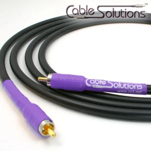 CS Signature Series 77 Custom Coaxial Digital Audio Interconnect Cable 6m - Picture 1 of 1