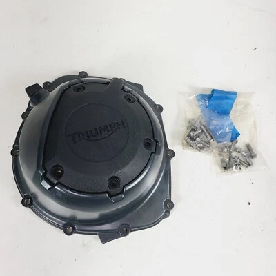 Cubierta de embrague ABS negra genuina OEM 2012-18 Triumph Tiger 1200 Explorer T1261440 Foto 1 de 4