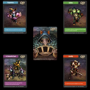 Steamworld Quest Trading Cards. Nintendo Switch Super Rare - Picture 1 of 5