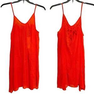 Vestido ligero Bobi LA Poppy naranja, nuevo con etiquetas, pequeño - Imagen 1 de 5