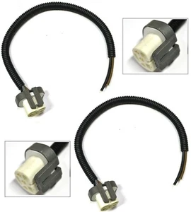 Extension Wire Pigtail Female Ceramic 9004 HB1 Head Light Harness Bulb Plug H/L - Picture 1 of 6
