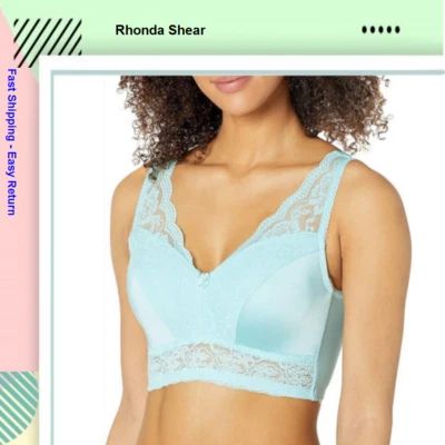 Sujetador Rhonda Shear Pin Up, cáscara de huevo, XL Foto 1 de 2