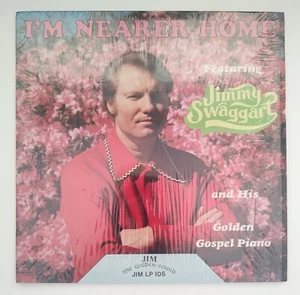 Jimmy Swaggart I'm Nearer Home Christian Gospel Vinyl LP Excellent - Imagen 1 de 3