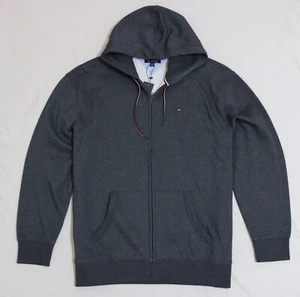 Tommy Hilfiger Men Full zip Fleece Lined sweater Hoodie size XXXL new with tags - Picture 1 of 3