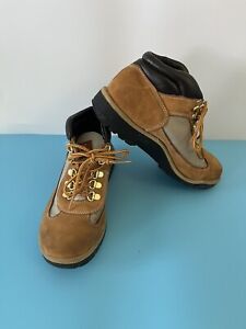 Timberland Field Boots Boys Size 5M Leather 15945M Wheat Leather Boots Youth
