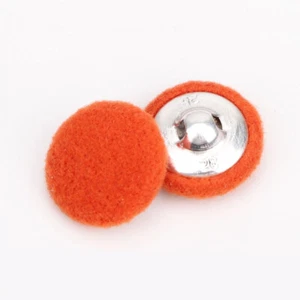 12Pcs Fabric Covered Metal Shank Round Sewing Buttons for Suits Dress Coat - Picture 1 of 27