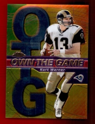 2002 Topps Chrome Own the Game #OG1 Kurt Warner. - Image 1 of 2