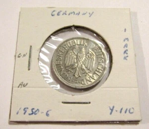 Germany 1950-G 1 Mark Au Coin - Picture 1 of 5