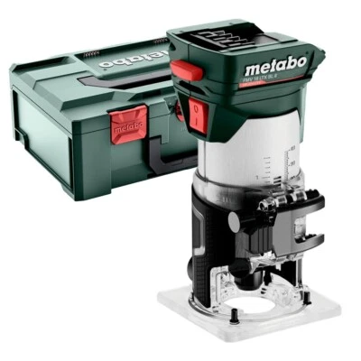 Metabo Cordless Trim Router FMV 18 LTX BL 8 Brushless, 18v Body Only - 601742830 - Image 1 of 4