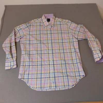 Tailorbyrd Dress Shirt Mens XL Extra Large Multi-Color Business Office Flip Cuff - Image 1 of 4